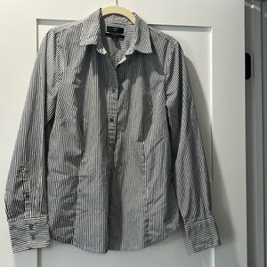 J. Crew Women's Button Down Stripe Shirt